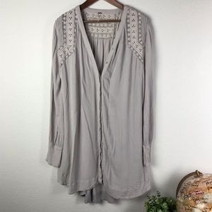 Free People Courtney Victorian Dress